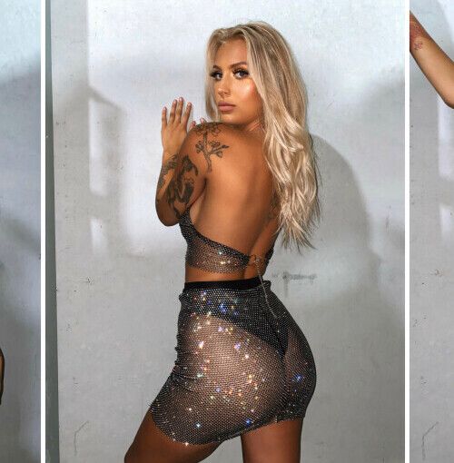 Sugar And Spice Skirt in black