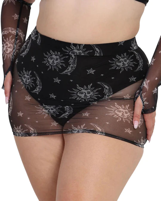 Celestial Cutie Mesh Two Piece