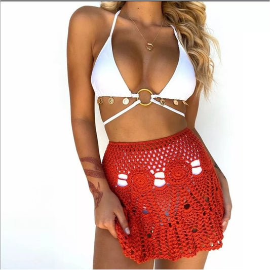 Move you skirt in red