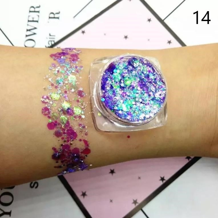 Body Glitter - 16 colours available