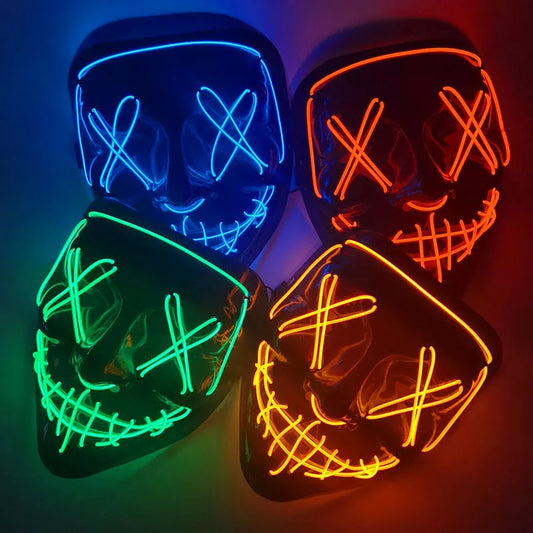 Light Up Mask - Five colours